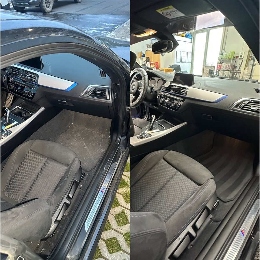 Seats and cabin, back to new